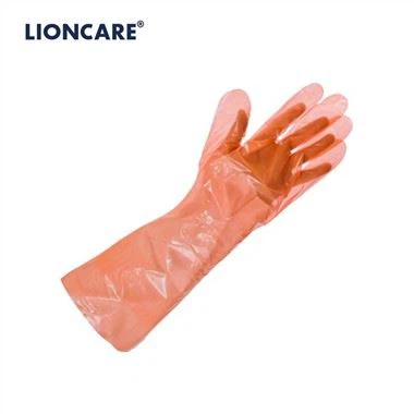 LIONCARE® Полиетиленови ръкавици за еднократна употреба с дълъг ръкав