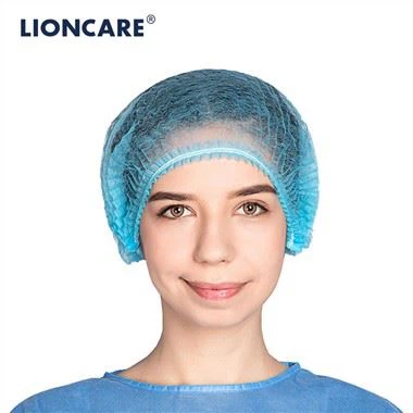 LIONCARE® полипропиленова двойно еластична капачка с клипс за еднократна употреба